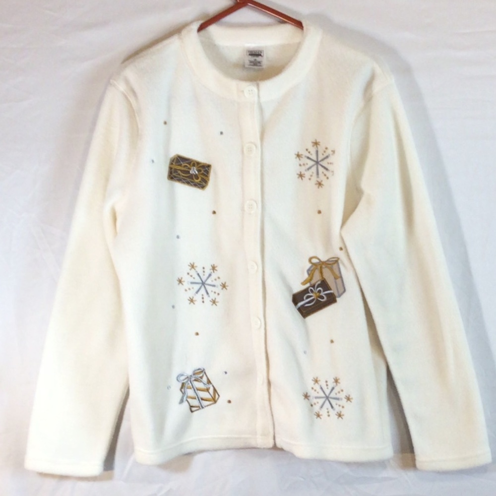 Premier international women’s Christmas cardigan size large holiday presents